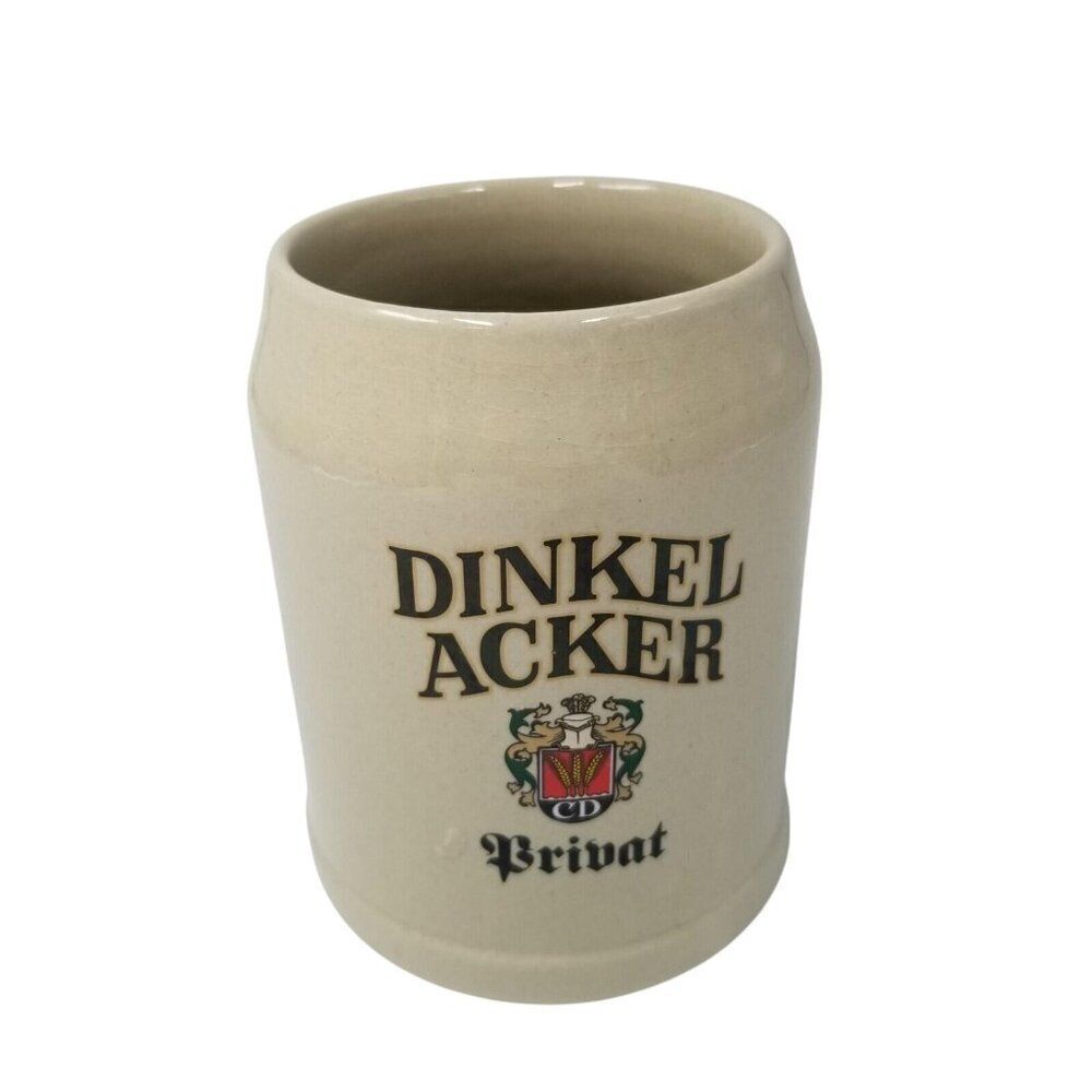 Dinkel Acker Privat 0.5L Germany Brewery Handcrafted Mug Stein 5 in Tall